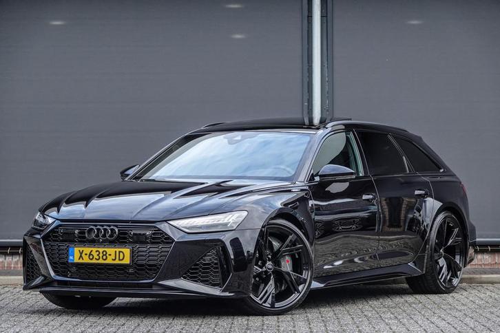 Audi RS6 4.0Tfsi 600Pk Quattro | Head Up Display | 360 Cam, Auto's, Audi, Bedrijf, Te koop, RS6, 360° camera, 4x4, ABS, Achteruitrijcamera