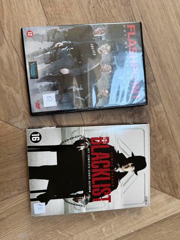 Dvd the blacklist (seizoen 1) en flashpoint (seizoen 1) beschikbaar voor biedingen