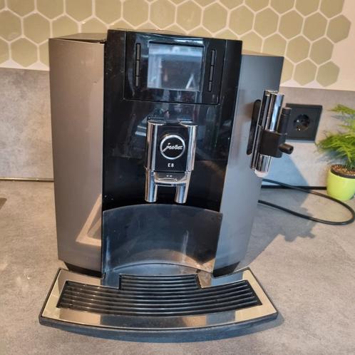 Defecte Jura E8 Espresso Machine, Witgoed en Apparatuur, Koffiezetapparaten, Niet werkend, Koffiebonen, Espresso apparaat, Afneembaar waterreservoir