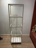 Ikea Vittsjo Stellingkast - Wit met glazen planken (175cm), Ophalen, Zo goed als nieuw