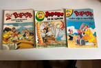3 x oude popeye strips, Gelezen, Ophalen of Verzenden, Meerdere stripboeken