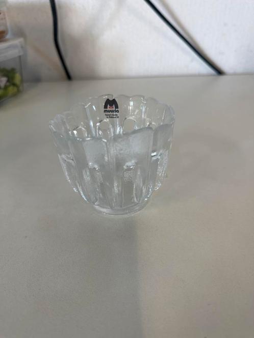 Muurla Finland Glazen Schaaltje Handgemaakt Design, Antiek en Kunst, Antiek | Glas en Kristal, Ophalen of Verzenden