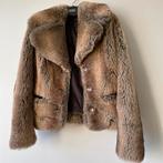 Fake Fur Winterjas Dames Maat 38, Ophalen of Verzenden, Zo goed als nieuw, Maat 38/40 (M), Bruin