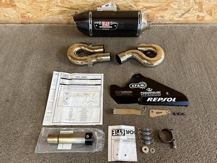 Yoshimura R-77 R77 uitlaat demper Honda CBR1000RR 2012-2013, Motoren, Onderdelen | Honda, Gebruikt, Verzenden