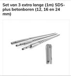 3 grond boren 12, 16 en 24 mm, Doe-het-zelf en Verbouw, Ophalen, Zo goed als nieuw, Overige typen