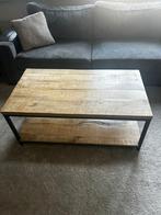 Industriële Salontafel Massief Hout, Ophalen, 100 tot 150 cm, 50 tot 100 cm, Zo goed als nieuw