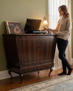 Queen Ann TV Kast, Ophalen, Gebruikt, 100 tot 150 cm, Met lade(s)