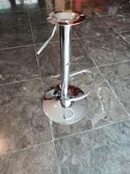 6x Barkruk Onderstellen Verstelbaar Chroom (62-79cm), Huis en Inrichting, Barkrukken, 5 krukken of meer, In hoogte verstelbaar