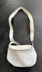 Tas / cross body bag / schoudertas off white, Verzenden, Zo goed als nieuw, Wit, Leer