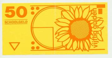 Nederland 50 Gulden imitatie schoolgeld  beschikbaar voor biedingen