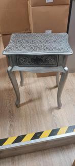 Bijzet tafeltje kleur zilver klassiek, Ophalen