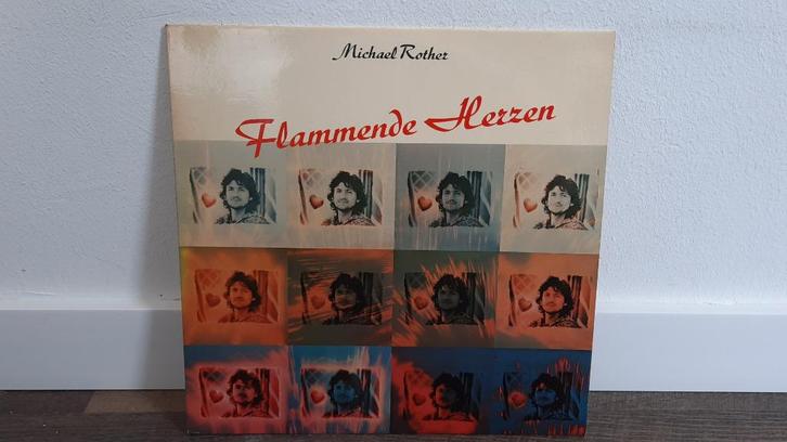 Michael Rother - Flammende Herzen LP Plaat, Krautrock, Cd's en Dvd's, Vinyl | Rock, Gebruikt, Overige genres, 12 inch, Ophalen of Verzenden