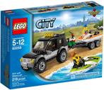 lego city set 60058 - SUV met waterscooters, Ophalen of Verzenden, Gebruikt, Complete set, Lego