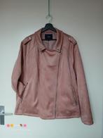 poederroze stretch jasje alcatara look kiabi maat 56, Verzenden, Kiabi, Roze, Jasje of Colbert