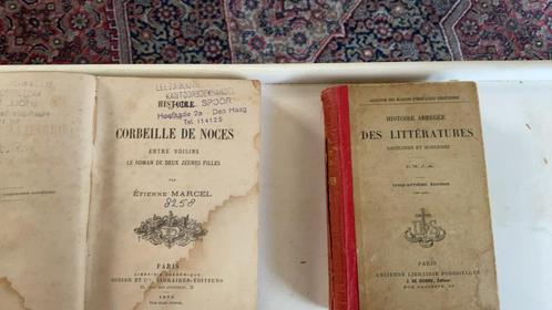 2 oude Franse boeken , Etienne Marcel, histoiresAbregee, Antiek en Kunst, Antiek | Boeken en Bijbels, Ophalen of Verzenden