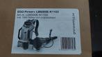 EGO LB6000 blazer + oplader + 10aH accu nieuw, Ophalen, Accu, EGO, Ruggedragen