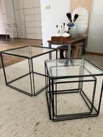 Max Sauze tafels, Huis en Inrichting, Ophalen, Rechthoekig, Hout