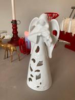 Kerst engel porselein waxinelichtje, Diversen, Kerst, Ophalen of Verzenden, Zo goed als nieuw