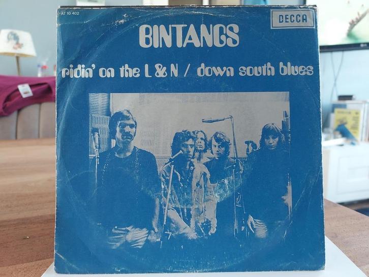 7" Single Bintangs - Ridin' On The L&N / Down South Blues, Cd's en Dvd's, Vinyl Singles, Gebruikt, Single, Pop, 7 inch, Ophalen of Verzenden