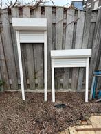 Diverse maten rolluiken wit. 1 elektrische 2 met band, Ophalen, Gebruikt, Minder dan 100 cm, Wit