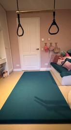 Sportmat / Turnmat blauwgroen - 197x119x7 cm, Ophalen, Gebruikt, Overige typen
