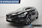 Volvo V60 2.0 T3 Ocean Race |Leder|Cruise|Climate|18"|Navi|X, Auto's, Gebruikt, 4 cilinders, Zwart, Leder