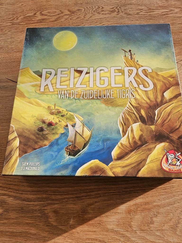Reizigers van de Zuidelijke Tigris - Bordspel, Hobby en Vrije tijd, Gezelschapsspellen | Bordspellen, Een of twee spelers, Ophalen of Verzenden