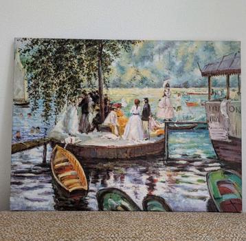 Groot schilderij - 80 x 60 cm  beschikbaar voor biedingen