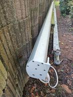 KNIKARMSCHERM elektrisch 4,5m uitval 3m met alle toebehoren, Gebruikt, 450 cm of meer, Elektrisch, Ophalen of Verzenden