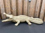 krokodil (goud) 1meter lang 44breed 23hoog/Nieuw!, Verzamelen, Beelden en Beeldjes, Ophalen, Nieuw, Dier