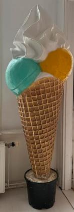 Super groot ijsje. Toffe decoratie in huis!, Ophalen, Zo goed als nieuw, Reclamebord