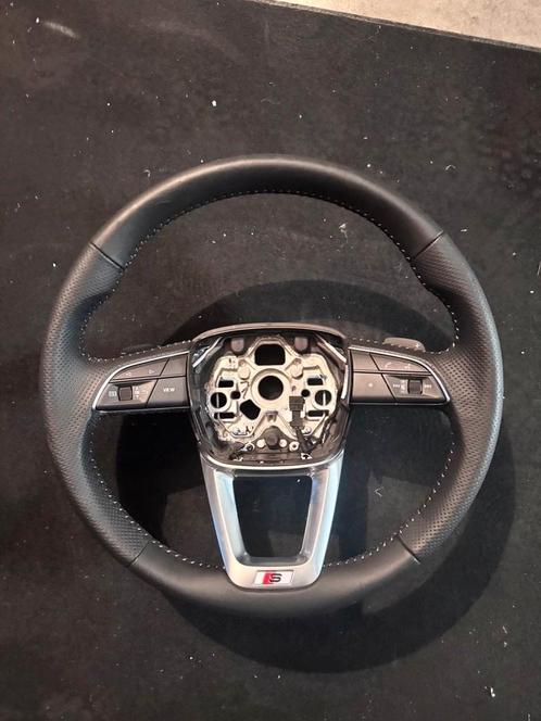 Audi Stuur leder geperforeerd S-Line, Auto-onderdelen, Besturing, Audi, Volkswagen, Gebruikt, Ophalen of Verzenden