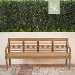Landelijke klassieke tuinbank - Cardiff teakhout