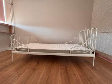 Wit metalen bedframe - Eenpersoons minnen ikea - afbeelding 6
