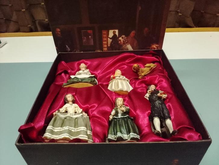 Las Meninas, Diego Velázquez beeldjes set, Verzamelen, Beelden en Beeldjes, Nieuw, Overige typen, Ophalen of Verzenden