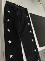 Zwarte jeans met sterren, Kleding | Dames, Spijkerbroeken en Jeans, Ophalen of Verzenden, Zo goed als nieuw, Zwart, W30 - W32 (confectie 38/40)