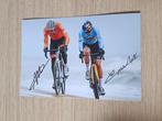 Van der Poel + Van Aert # foto 10x15cm handtekening (print), Verzamelen, Sportartikelen en Voetbal, Verzenden, Nieuw, Overige sporten