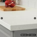 Ikea keukenblad, Ophalen, Wit, Hoekkeuken, Nieuw