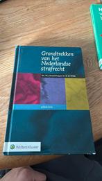 Grondtrekken van het Nederlandse strafrecht, Boeken, Ophalen of Verzenden, Zo goed als nieuw