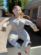 JOOP HOBIJN keramisch beeld Meisje met bal en cilinder, Antiek en Kunst, Ophalen of Verzenden