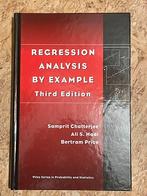 Regression analysis by example, Boeken, Samprit Chatterjee ali s. Hadi Bertram Price, Ophalen of Verzenden, Zo goed als nieuw