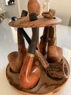 Vintage Pijpenstandaard met Pijpen, Antiek en Kunst, Ophalen of Verzenden