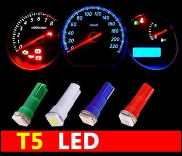 T5 Dashboard LED-Verlichting (diverse kleuren), Gratis Verze