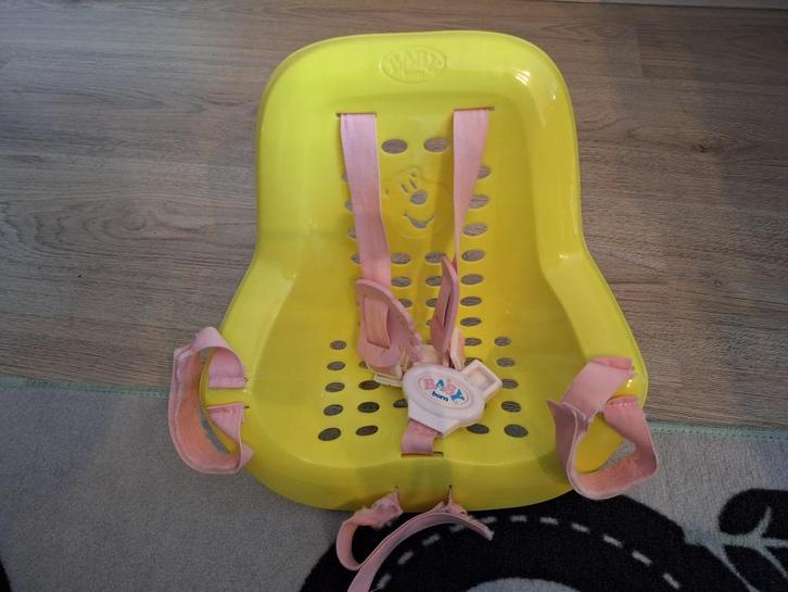 Baby Born fietsstoeltje, Kinderen en Baby's, Speelgoed | Poppen, Gebruikt, Overige typen, Ophalen of Verzenden