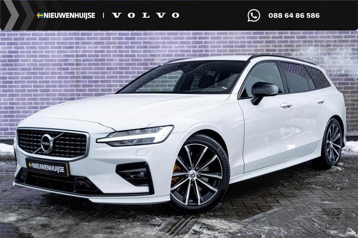 Volvo V60 T5 R-Design | Styling Kit | Trekhaak | Keyless Ent, Auto's, Volvo, Bedrijf, Te koop, V60, ABS, Adaptive Cruise Control