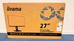 Iiyama XUB2797QSNP Ips Qhd 100Hz 1Ms Kvm Switch 27” Monitor, IPS, ., In hoogte verstelbaar, Ophalen of Verzenden