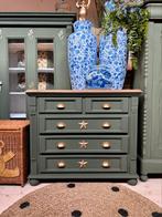 Antieke commode ladekast dressoir linnenkast meidenkast, Ophalen, 100 tot 150 cm, Zo goed als nieuw, Minder dan 100 cm