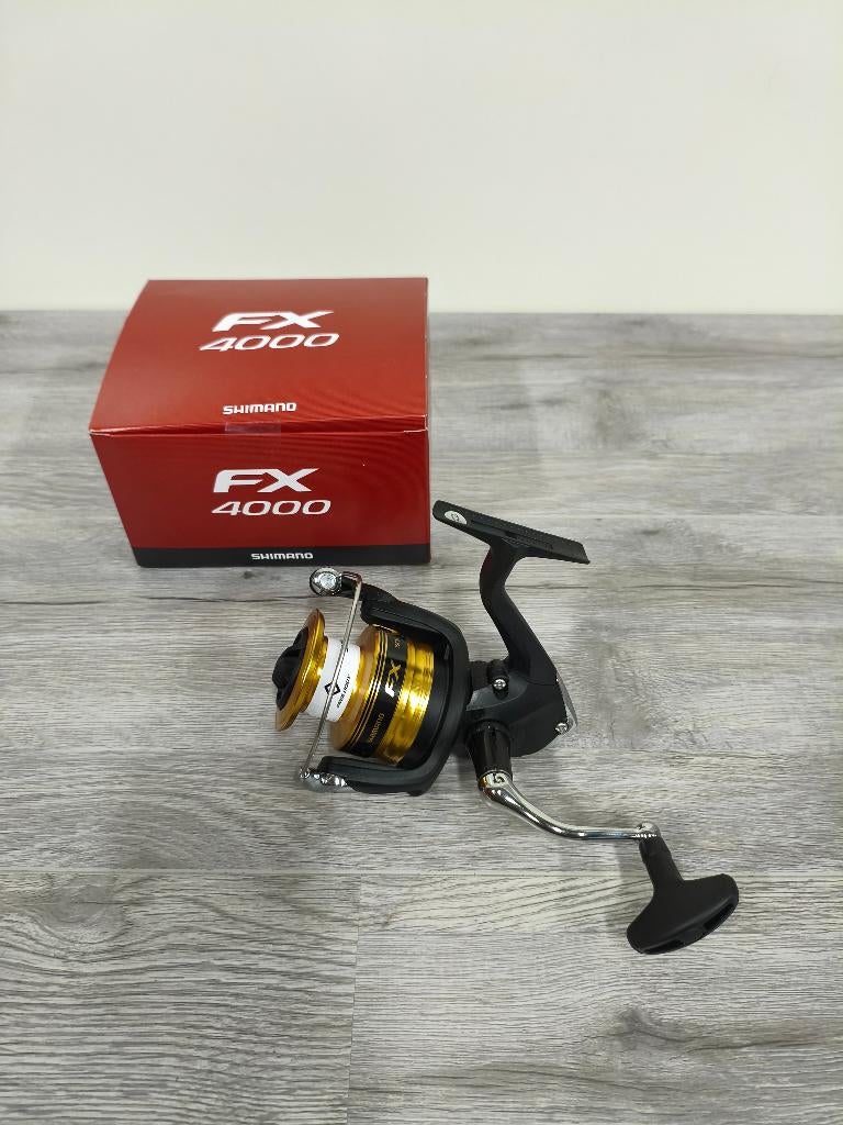 NIEUW Shimano FX 4000 FC Molen 3-Lagers Alu Spoel, Watersport en Boten, Hengelsport | Algemeen, Ophalen of Verzenden, Nieuw, Molen