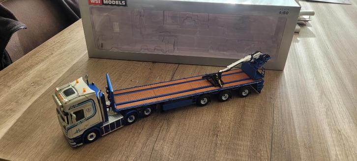 Wsi Scania v/d Heuvel, Hobby en Vrije tijd, Modelauto's | 1:50, Nieuw, Bus of Vrachtwagen, Wsi, Ophalen of Verzenden