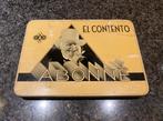 Sigarenblik ABONNE El Contento, Verzenden, Gebruikt, Tabaksdoos of Verpakking